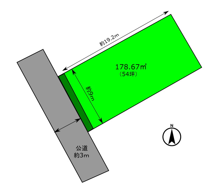 【新着】中田本町〈土地〉をお預かりしました